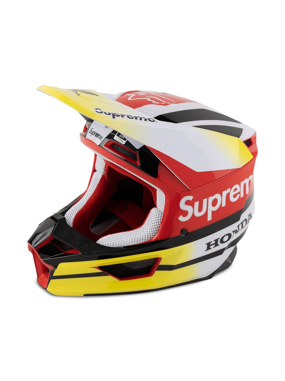 Best Replica Supreme Replica x Honda Fox racing V1 helmet - Colareps