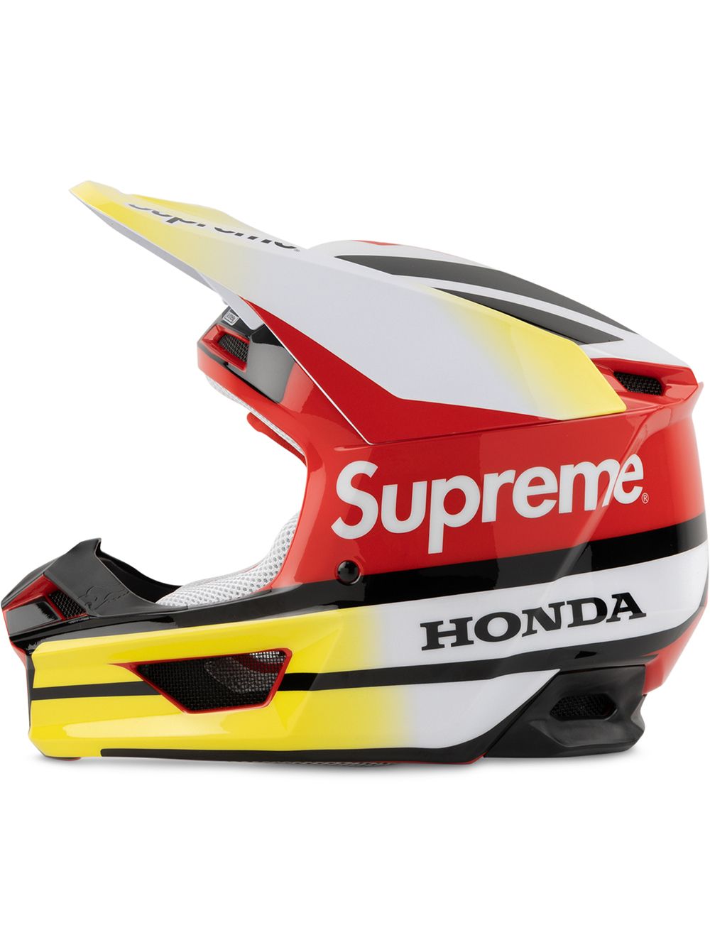 Best Replica Supreme Replica x Honda Fox racing V1 helmet - Colareps