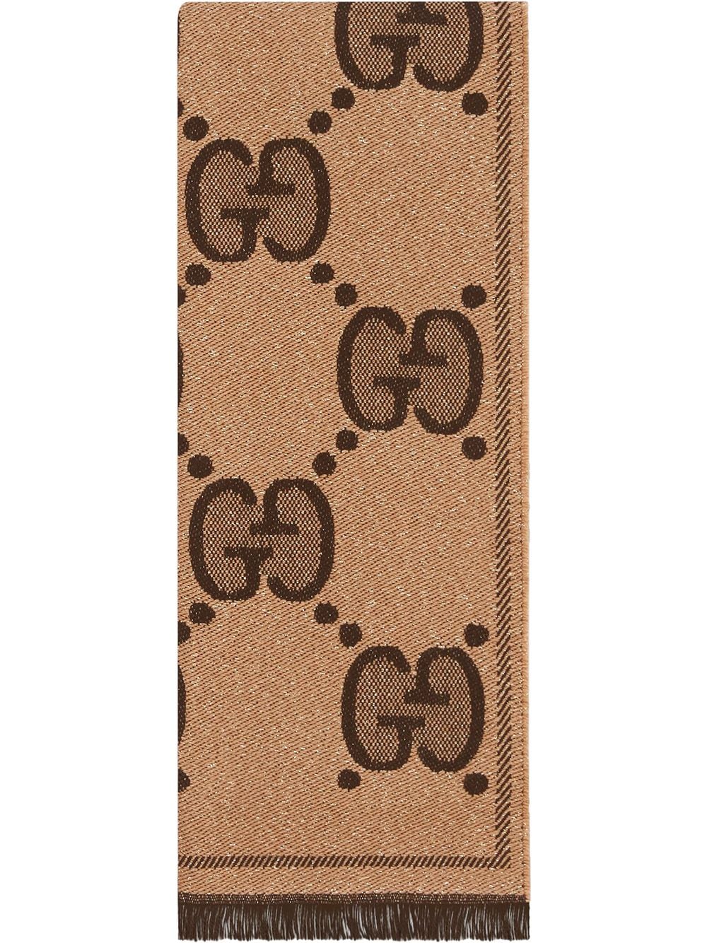 Best Replica Gucci GG jacquard scarf - Colareps
