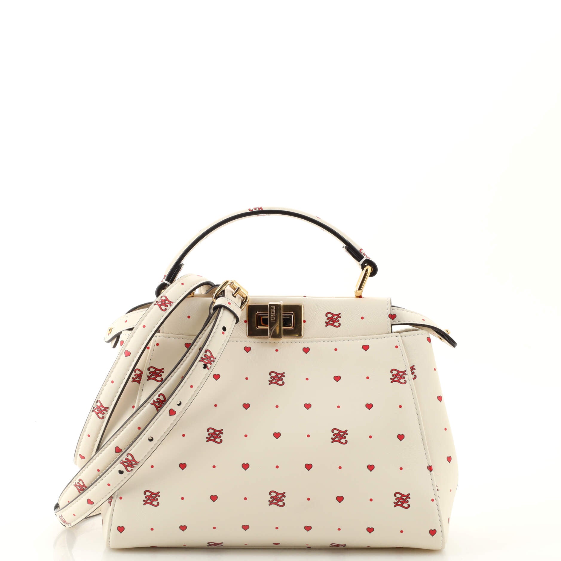 Best Replica Best Replica Valentine's Day Peekaboo Bag Embellished Leather Mini - Colareps