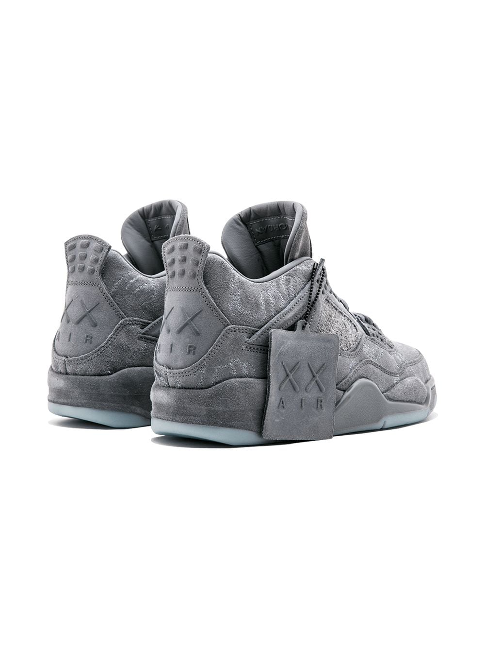 Best Replica KAWS x Air Jordan 4 Retro  Cool Grey  930155-003 Reps - Colareps