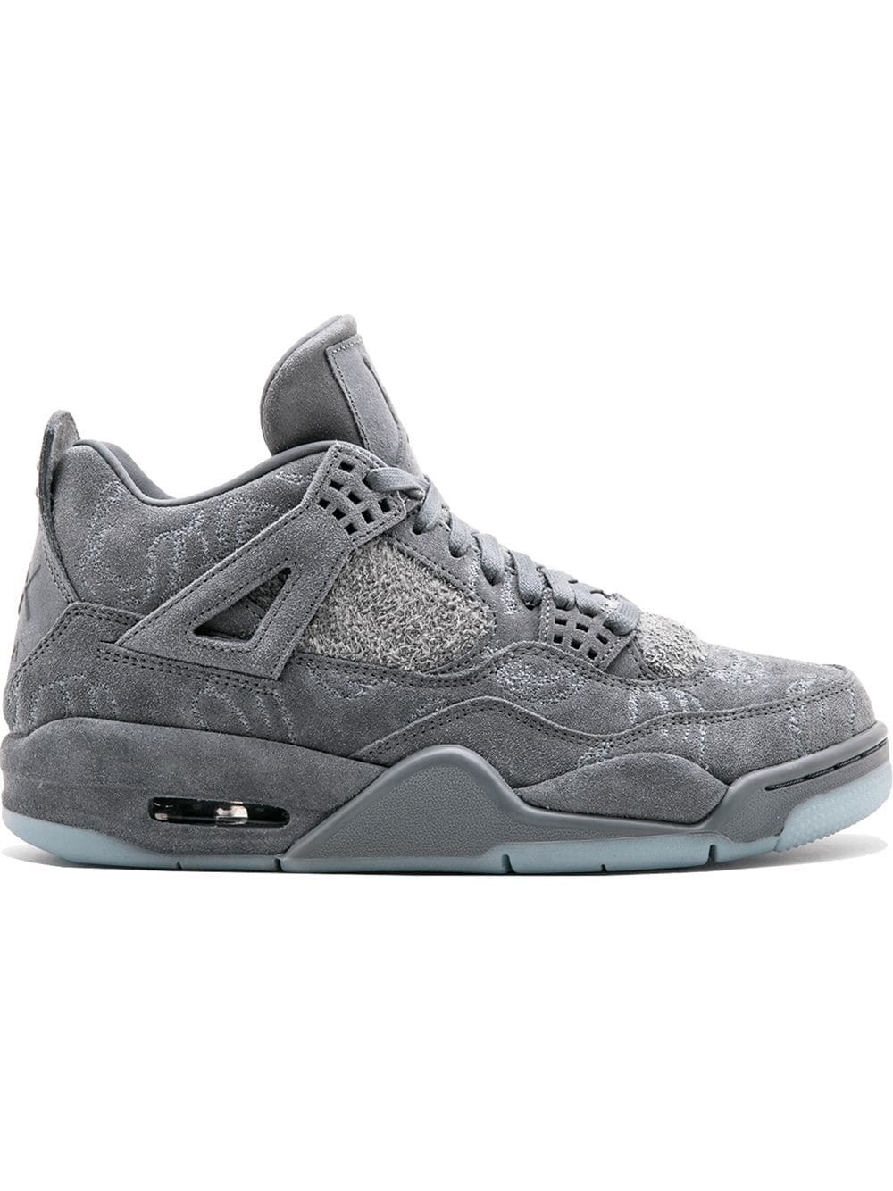 Best Replica KAWS x Air Jordan 4 Retro  Cool Grey  930155-003 Reps - Colareps