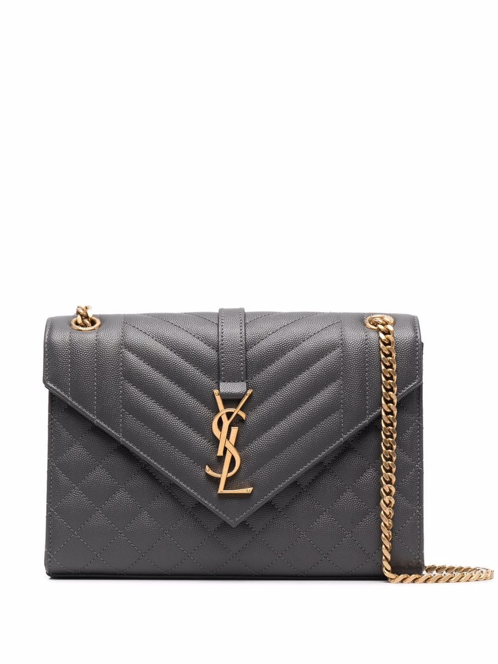 Best Replica Saint Laurent Cassandra quilted shoulder bag - Cola - Colareps