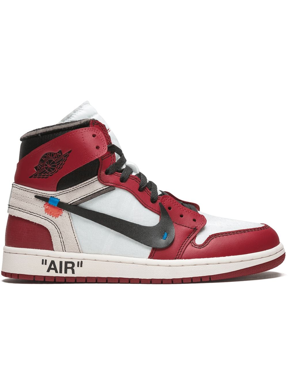 Best Replica Off White Reps X Air Jordan 1 Retro High OG  Chicago  AA3834-101 - Colareps