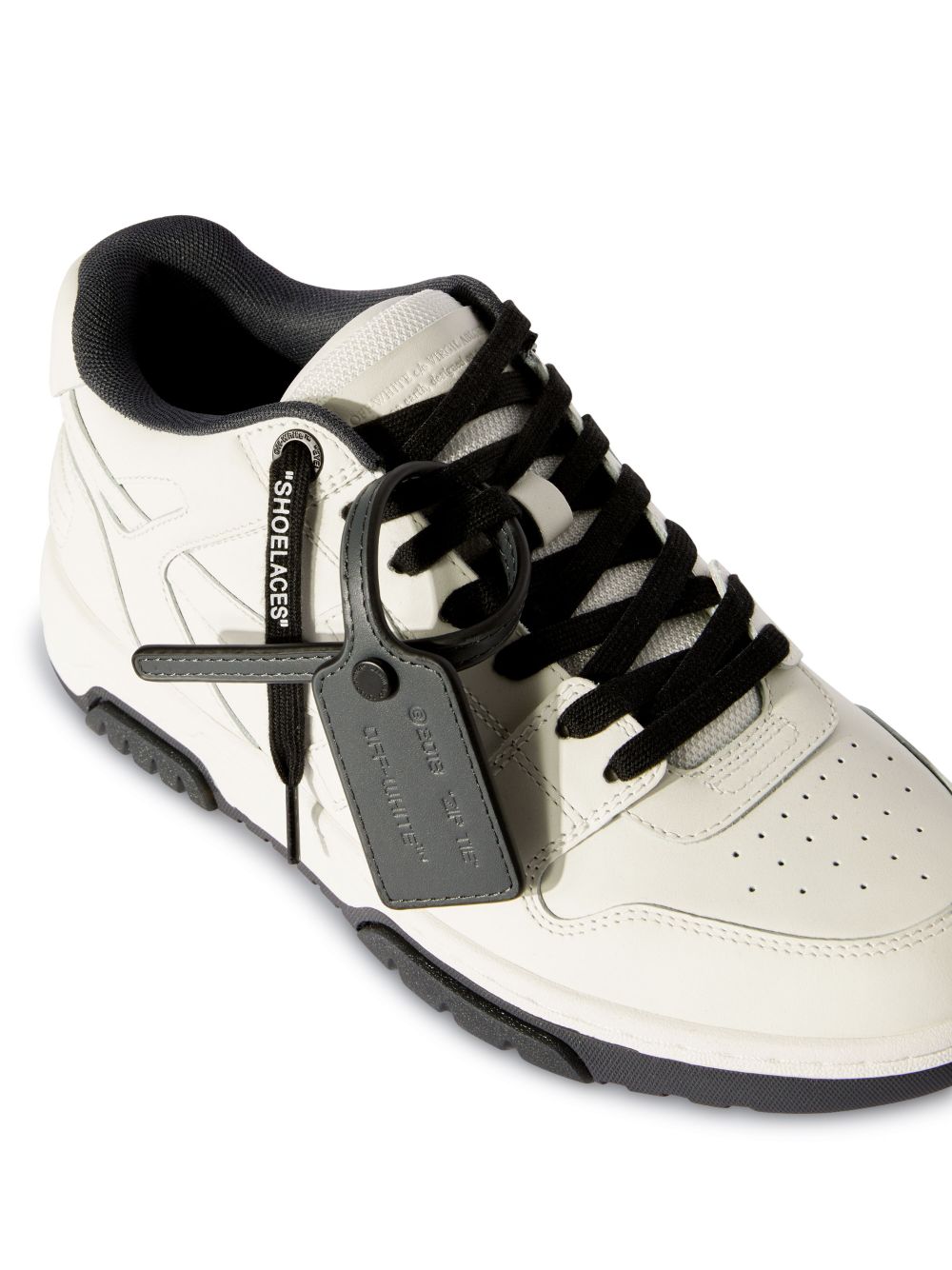 Best Replica Off White Reps Out Of Office leather sneakers - Cola - Colareps