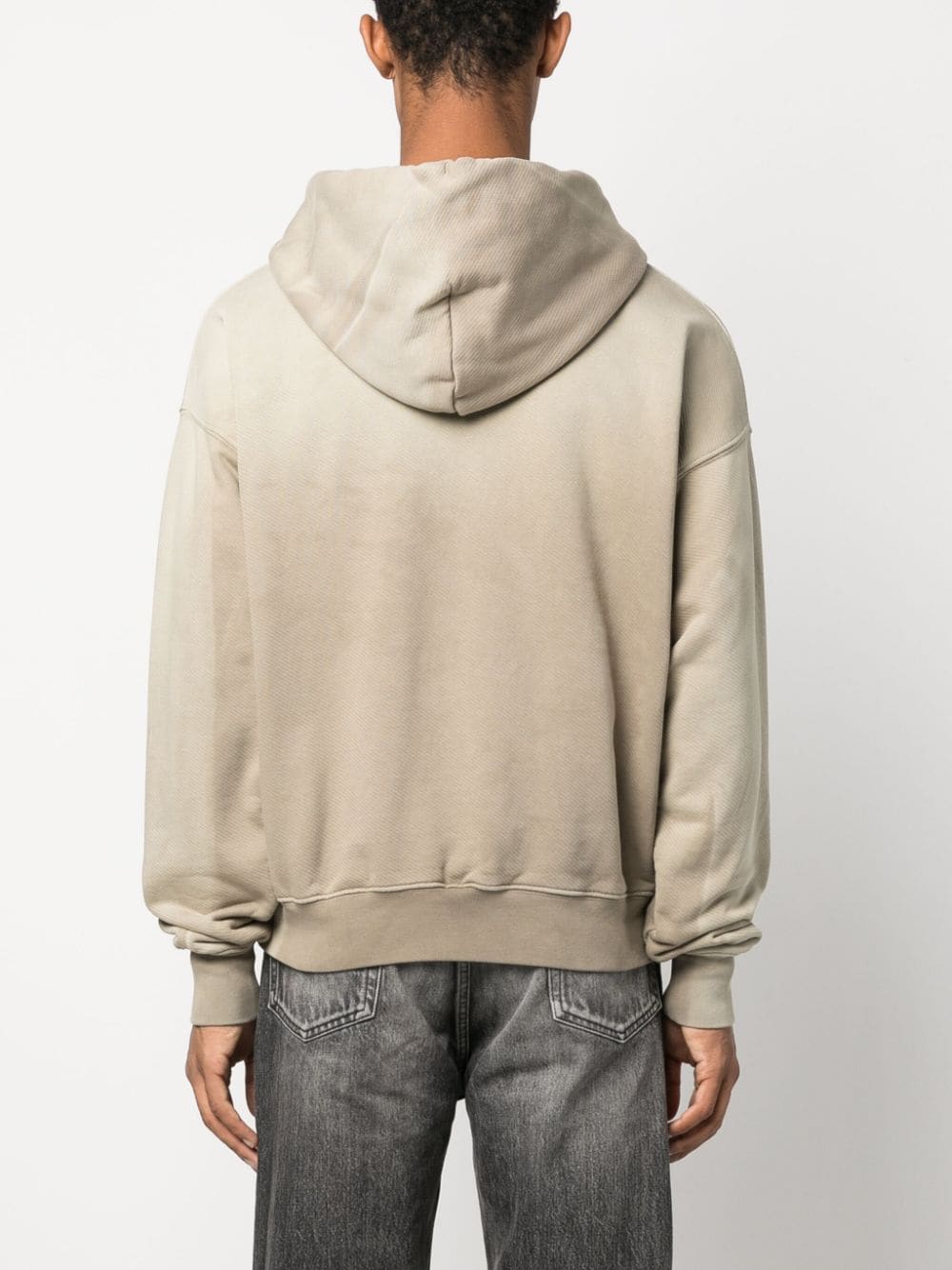 Best Replica Off White Replica logo-embossed cotton hoodie - Cola - Colareps