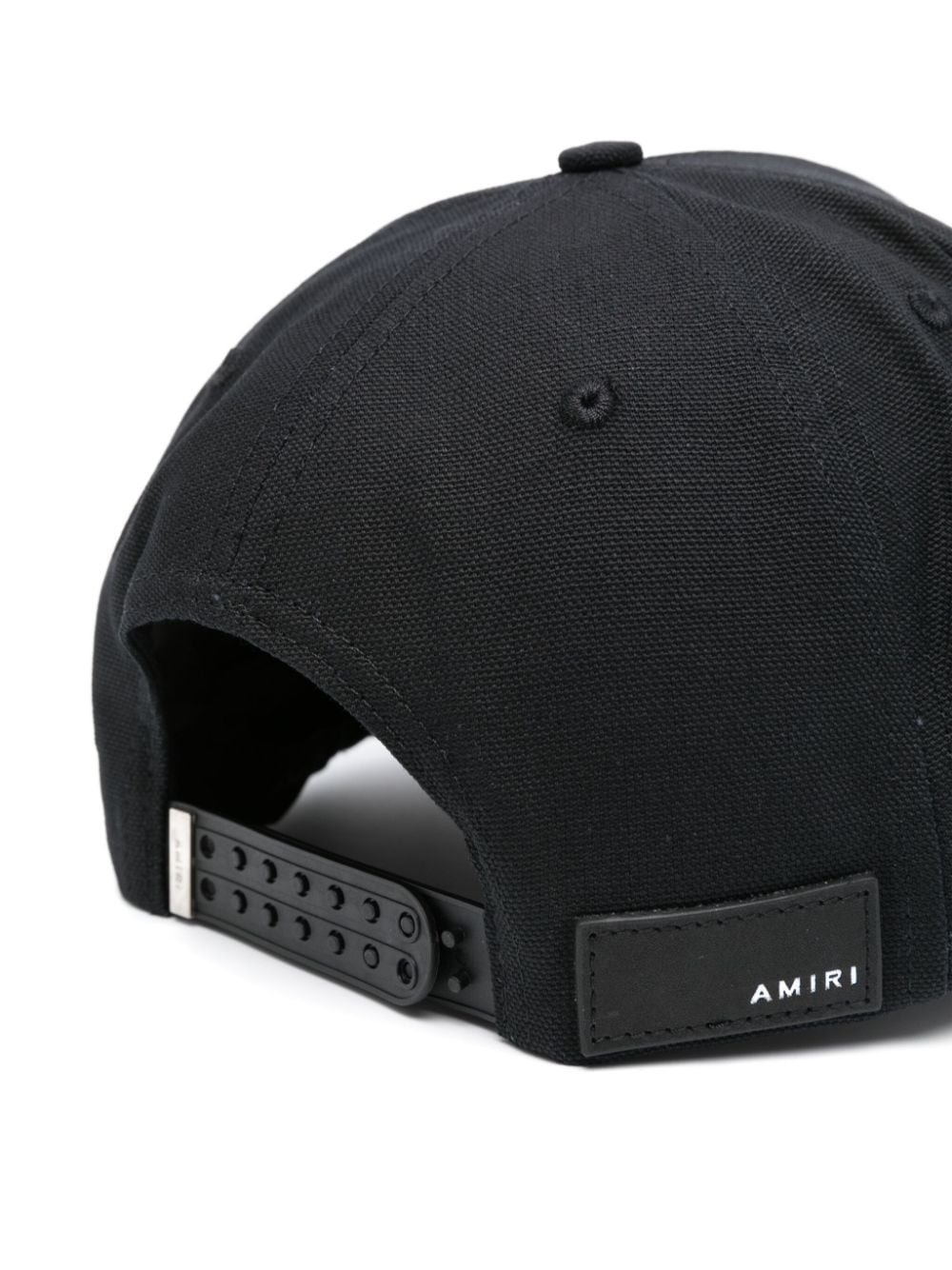 Best Replica Amiri Replica logo-patch cotton baseball cap - Cola - Colareps