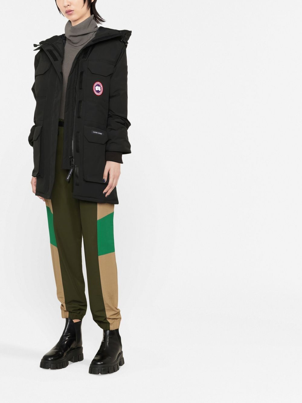 Best Replica Canada Goose Replica hooded padded parka - Colareps