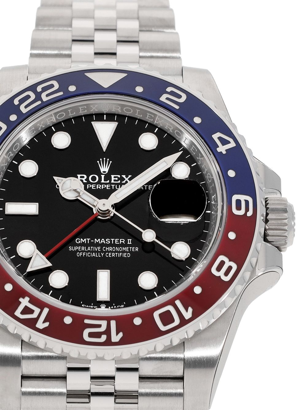 Best Replica Replica Rolex GMT Master II 126710BLRO-0001 1:1 Best Edition Noob Factory Black Dial Swiss ETA3285 - Colareps
