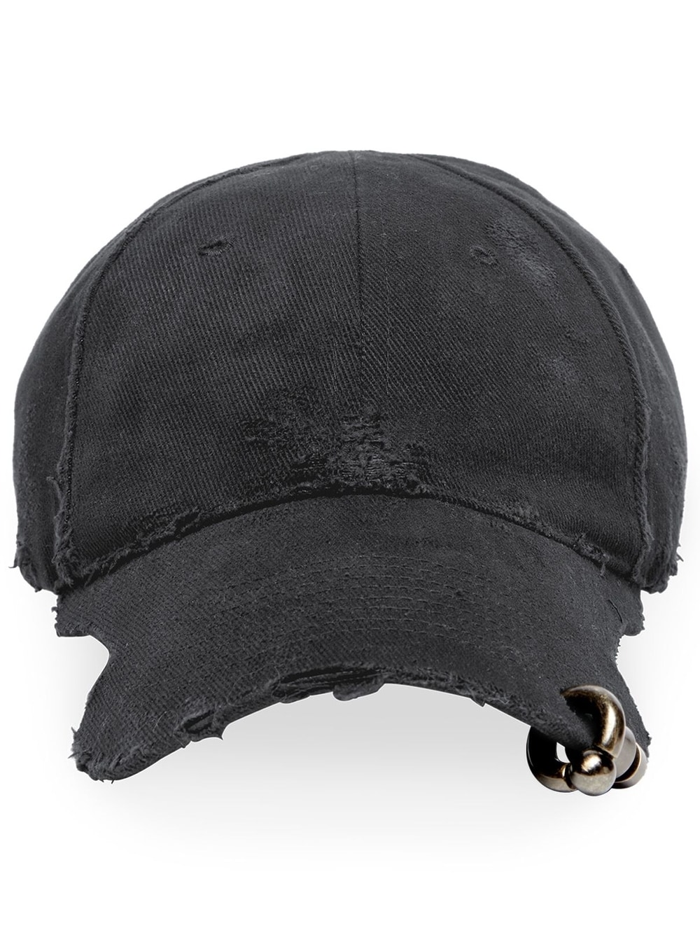 Best Replica Balenciaga Piercing distressed cap - Colareps