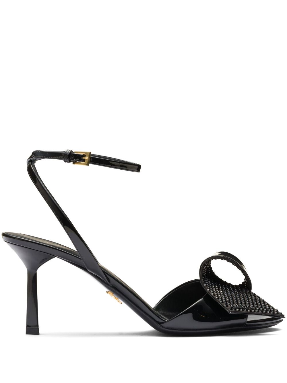 Best Replica Prada 75mm crystal-embellished sandals - Colareps