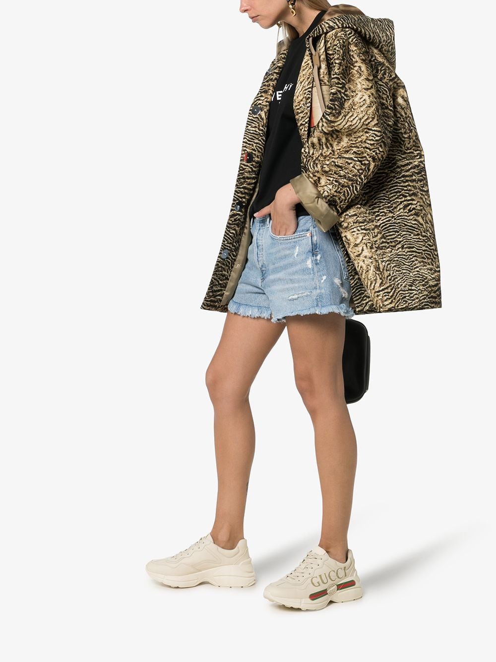 Best Replica Gucci Rhyton Interlocking G sneakers - Colareps