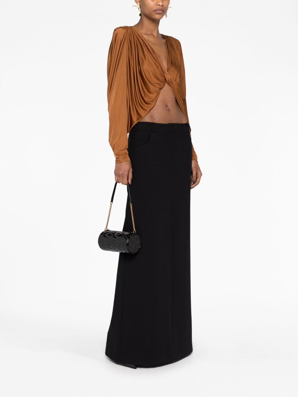 Best Replica YSL Replica Saint Laurent mini Sade quilted shoulder bag - Colareps