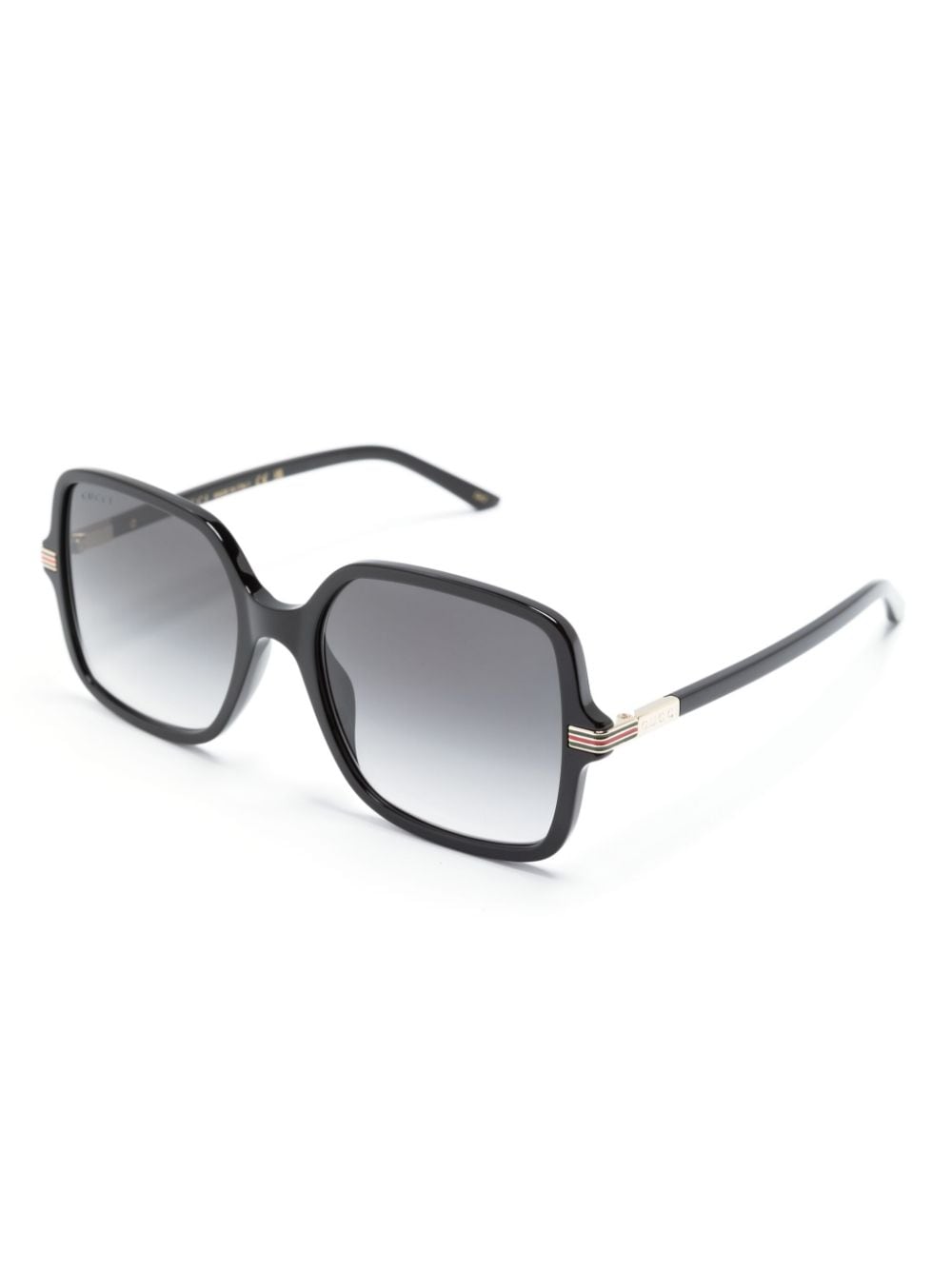 Best Replica Gucci Replica Eyewear logo-engraved oversize-frame sunglasse - Colareps
