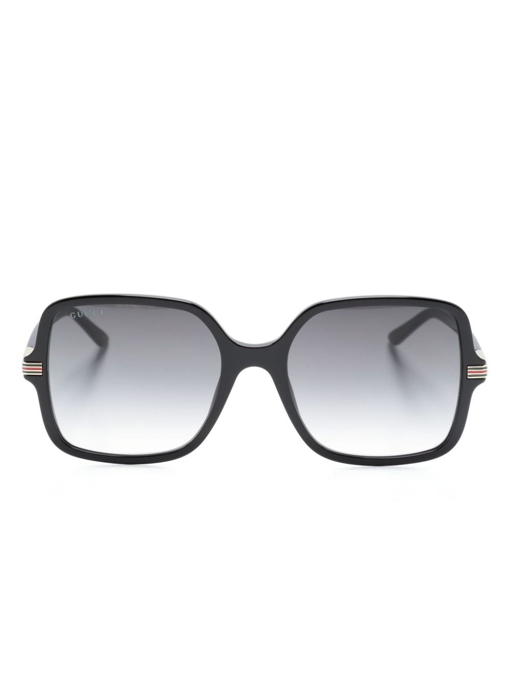 Best Replica Gucci Replica Eyewear logo-engraved oversize-frame sunglasse - Colareps