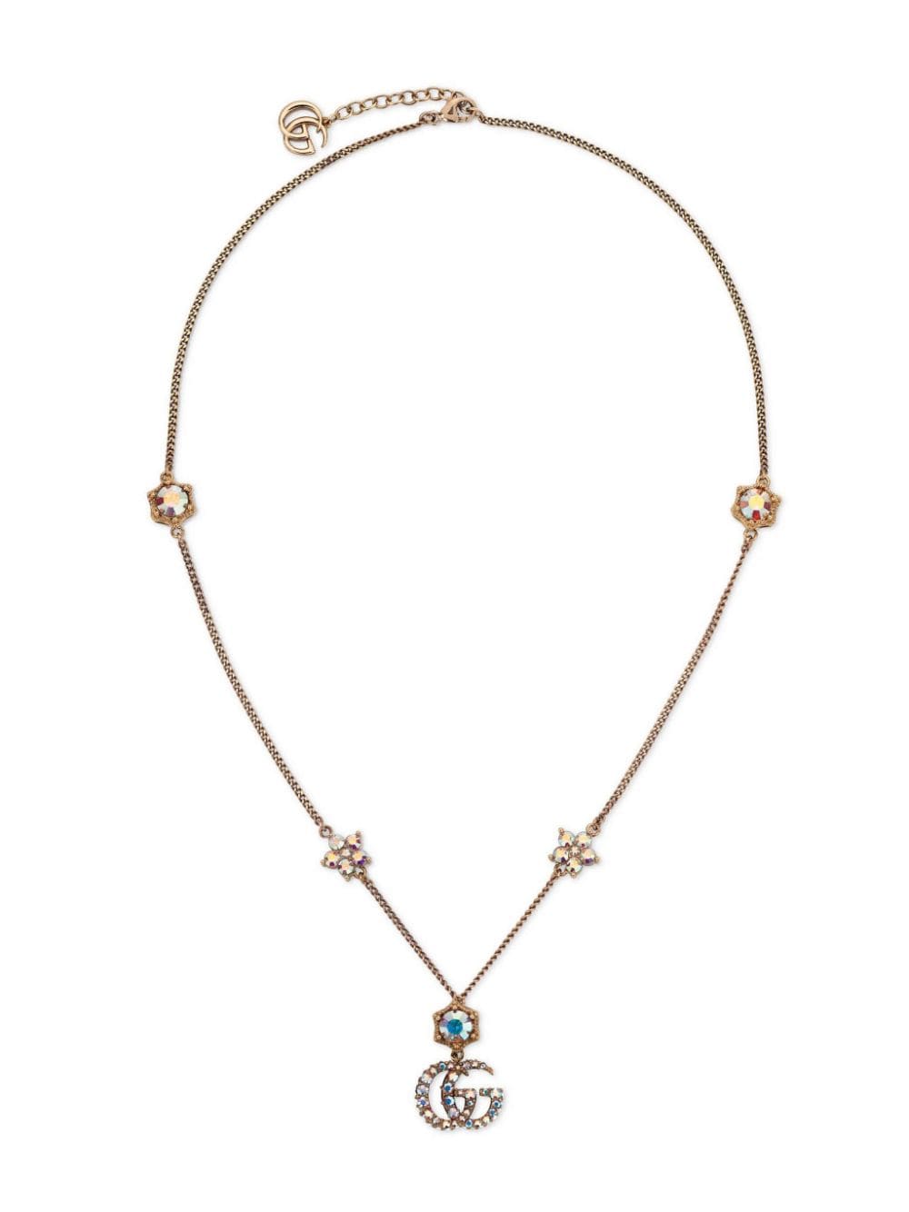 Best Replica Gucci Replica Double G pendant necklace - Colareps