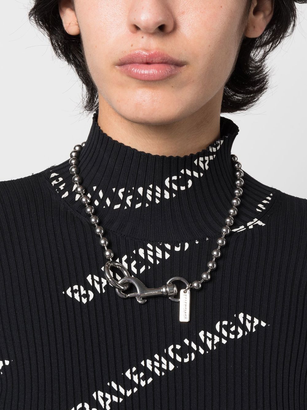 Best Replica Balenciaga Dupes Skate clasp-charm necklace - Colareps