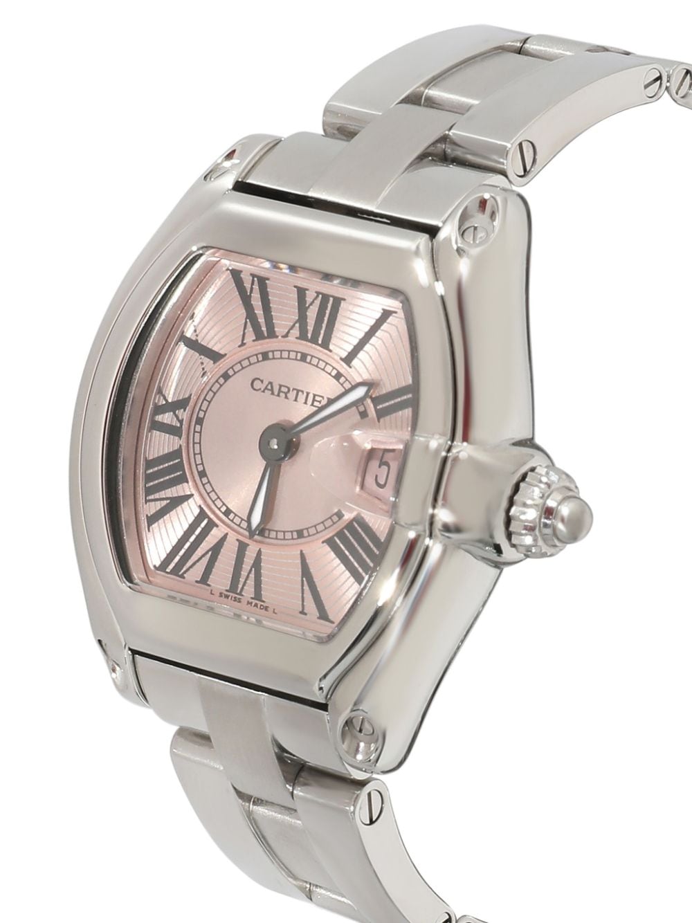 Best Replica Cartier Replica Roadster Pink Women'sWatch - W62016V3 - Colareps