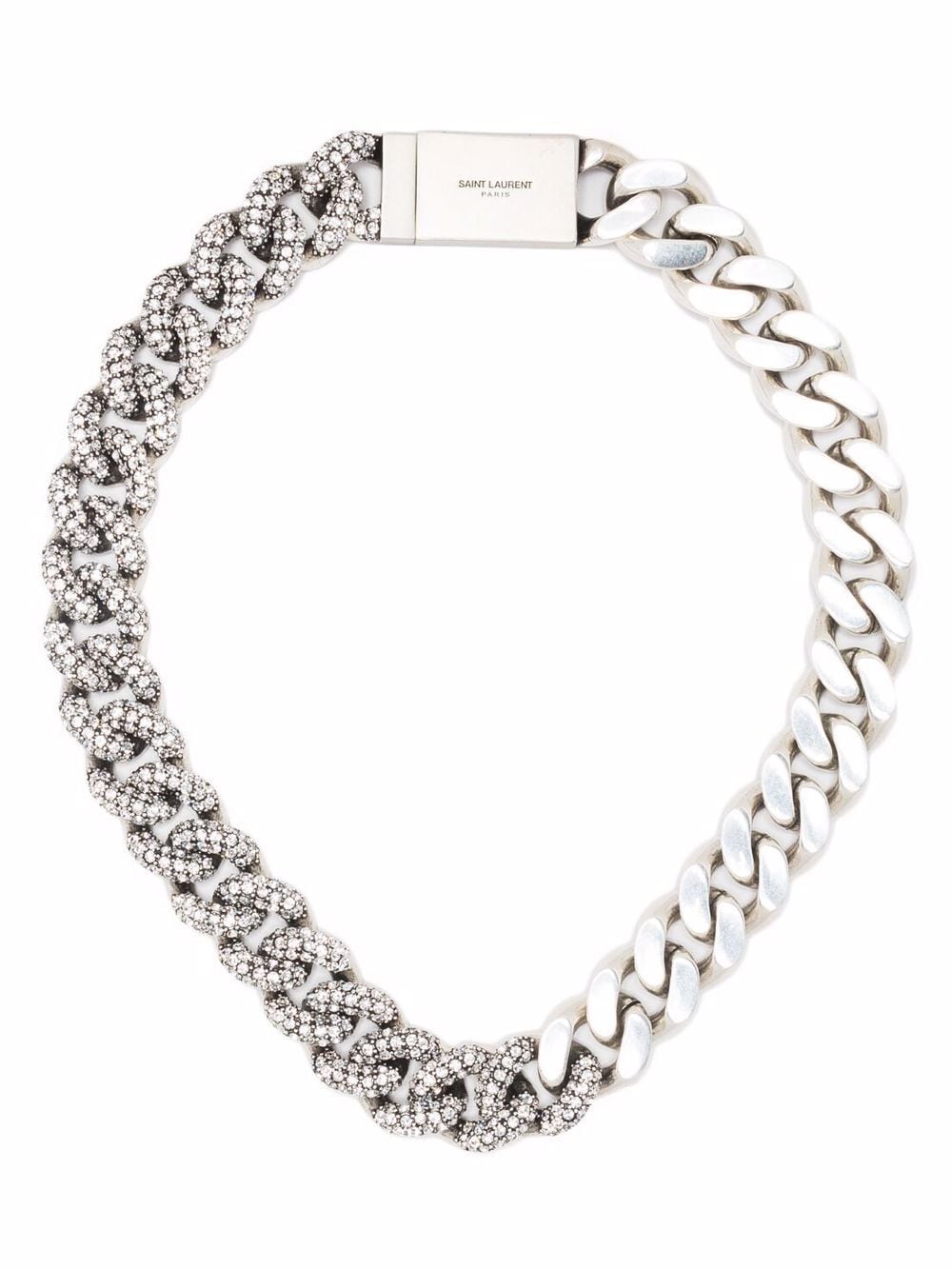 Best Replica YSL Replica Saint Laurent curb-chain necklace - Colareps