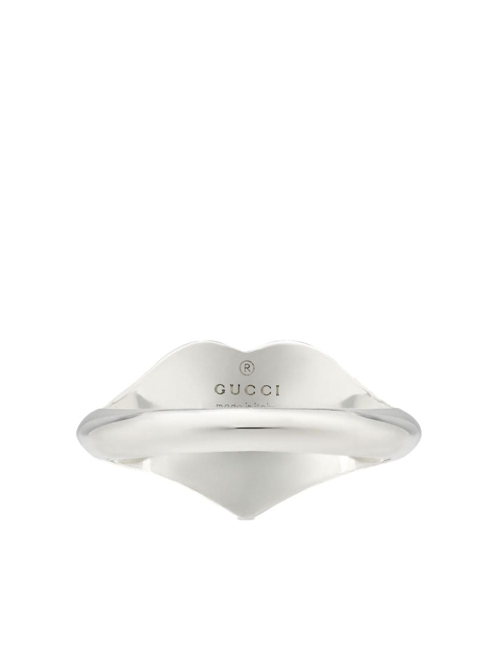 Best Replica Gucci Replica Interlocking G heart-shape ring - Colareps