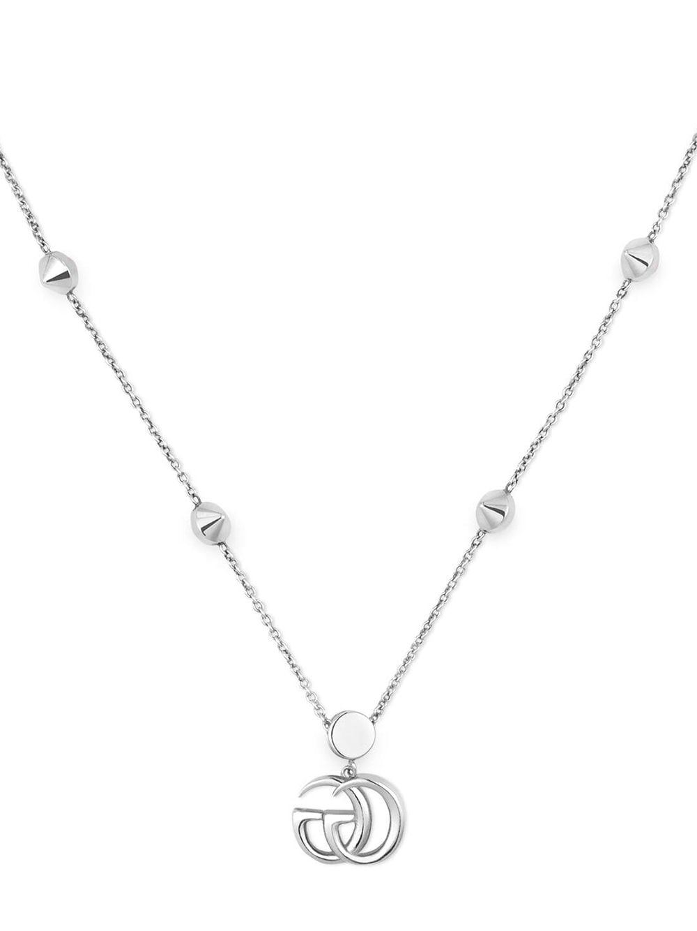 Best Replica Gucci Replica Double G mother of pearl necklace - Colareps
