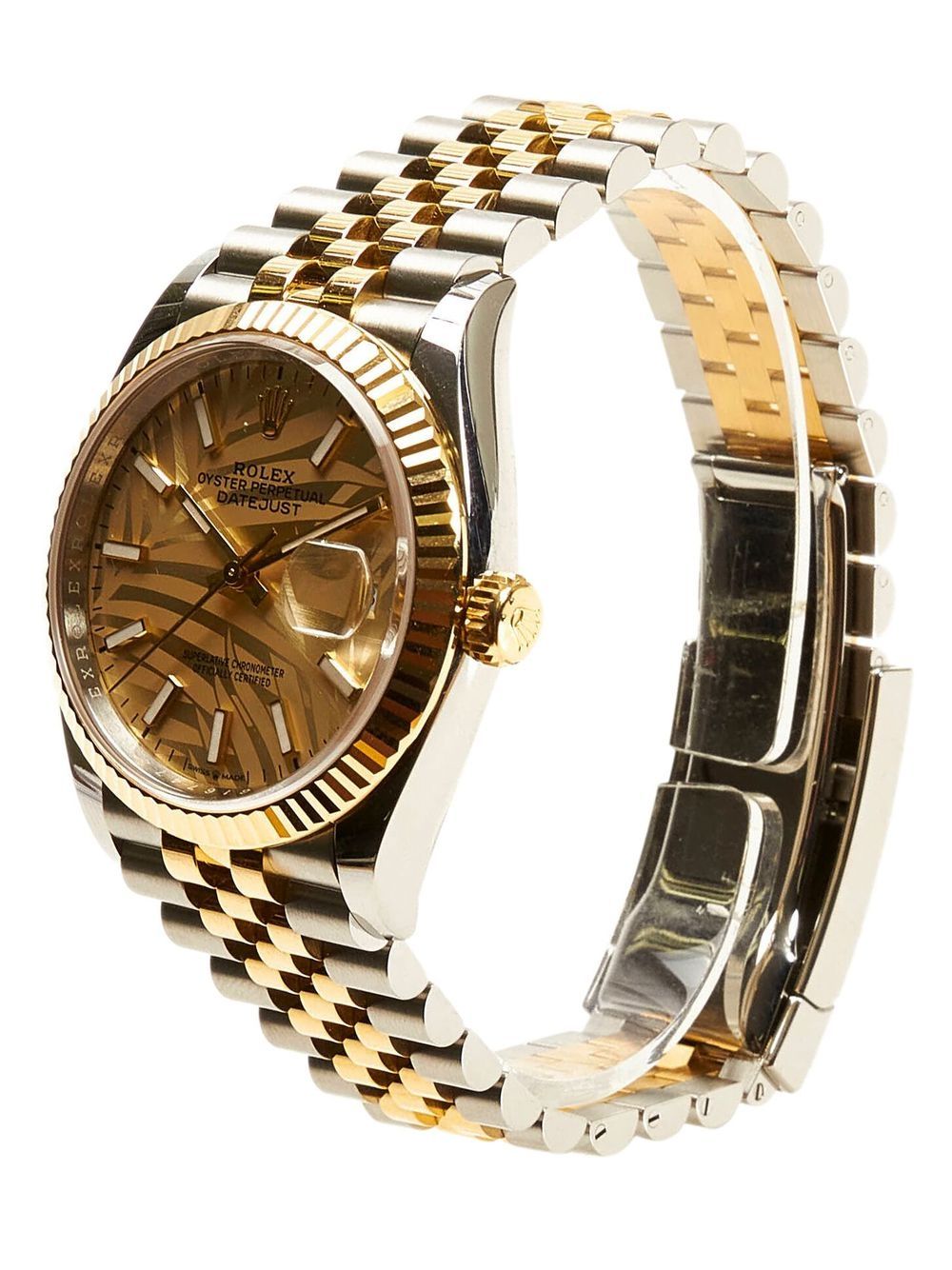 Best Replica Replica Rolex Datejust M126233-0037 1:1 Best Edition EW Factory Yellow Gold - Colareps