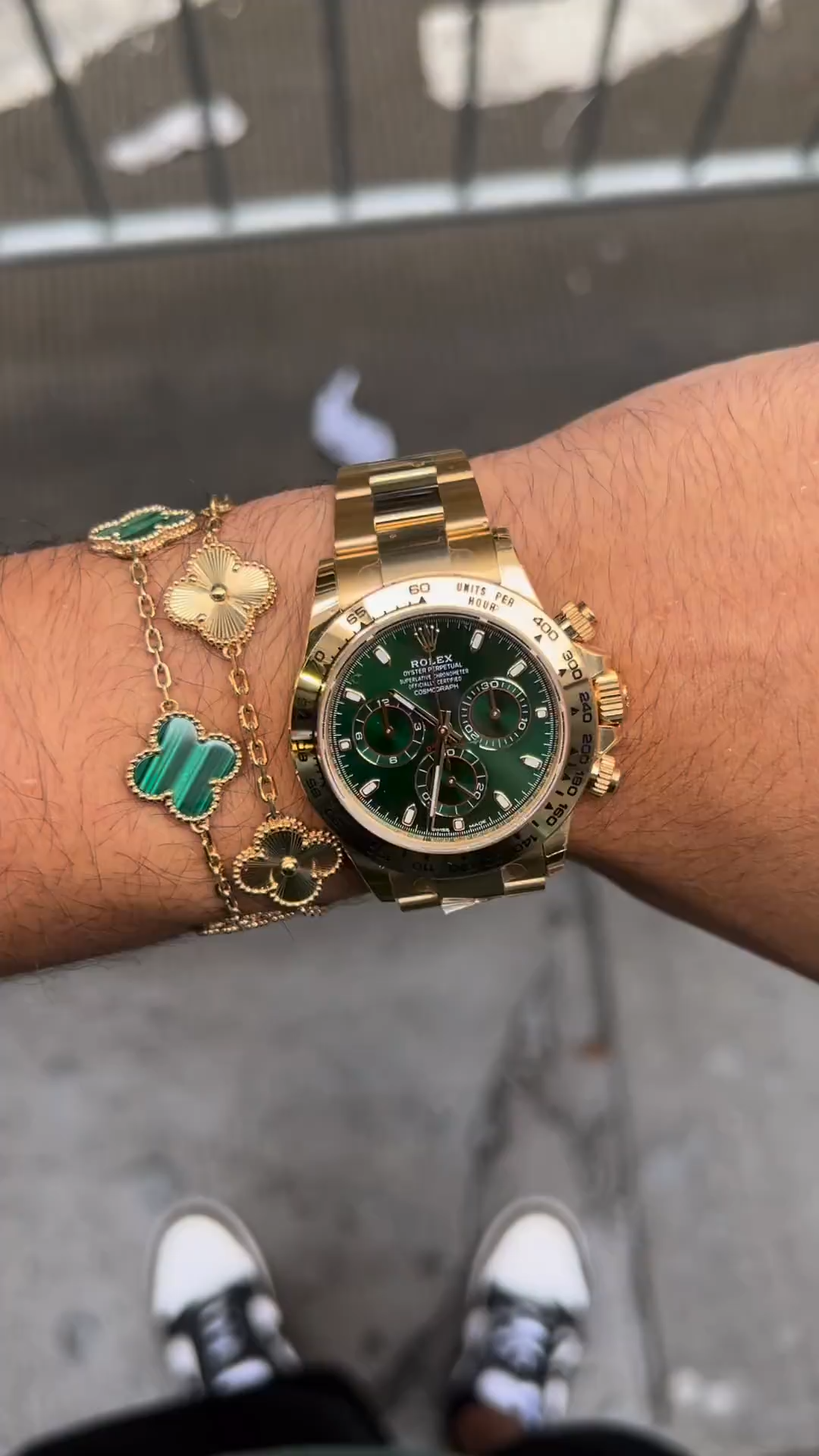 Best Replica Replica Rolex Cosmograph Daytona M116508-0013 1:1 Best Edition Clean Factory Green Dial - Colareps