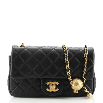 Best Replica 【Weekly Specials】Chanel Pearl Crush Flap Bag Quilted Lambskin Mini - Colareps