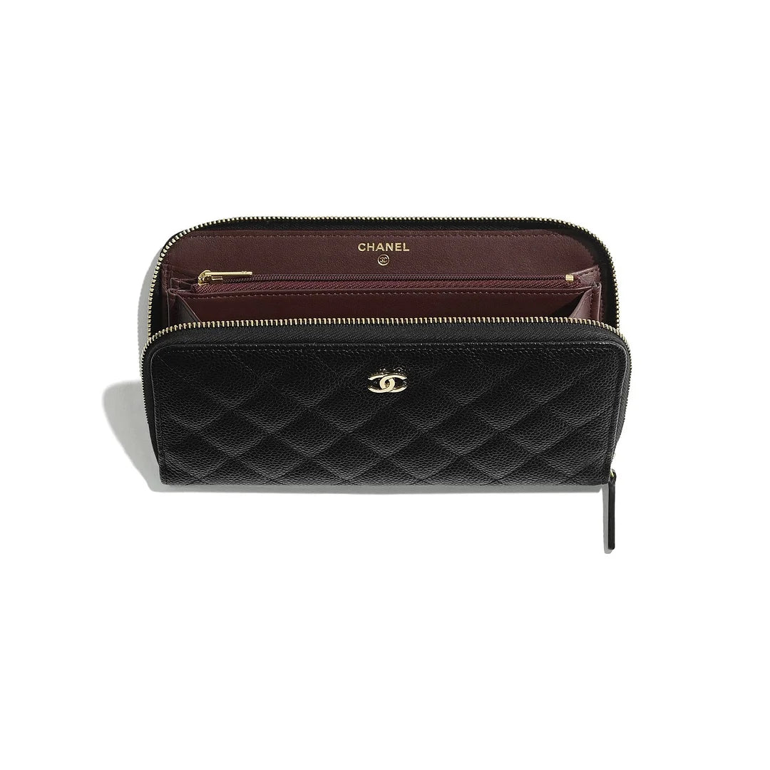 Best Replica Popular Chanel Classic Long Zip Wallet - Colareps