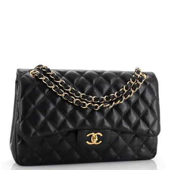 Best Replica 【Weekly Specials】Chanel Classic Double Flap Bag Quilted Lambskin Jumbo - Colareps