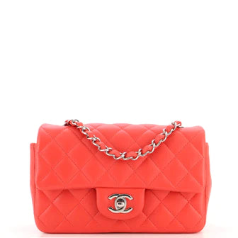 Best Replica Chanel Classic Single Flap Bag Quilted Lambskin Mini - Colareps