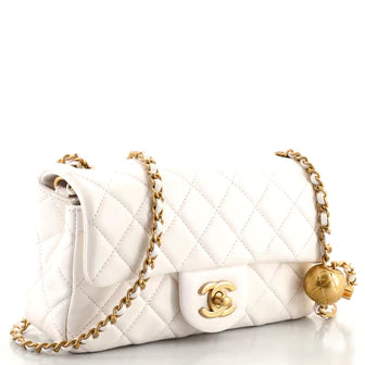Best Replica Chanel Pearl Crush Flap Bag Quilted Lambskin Mini - Colareps