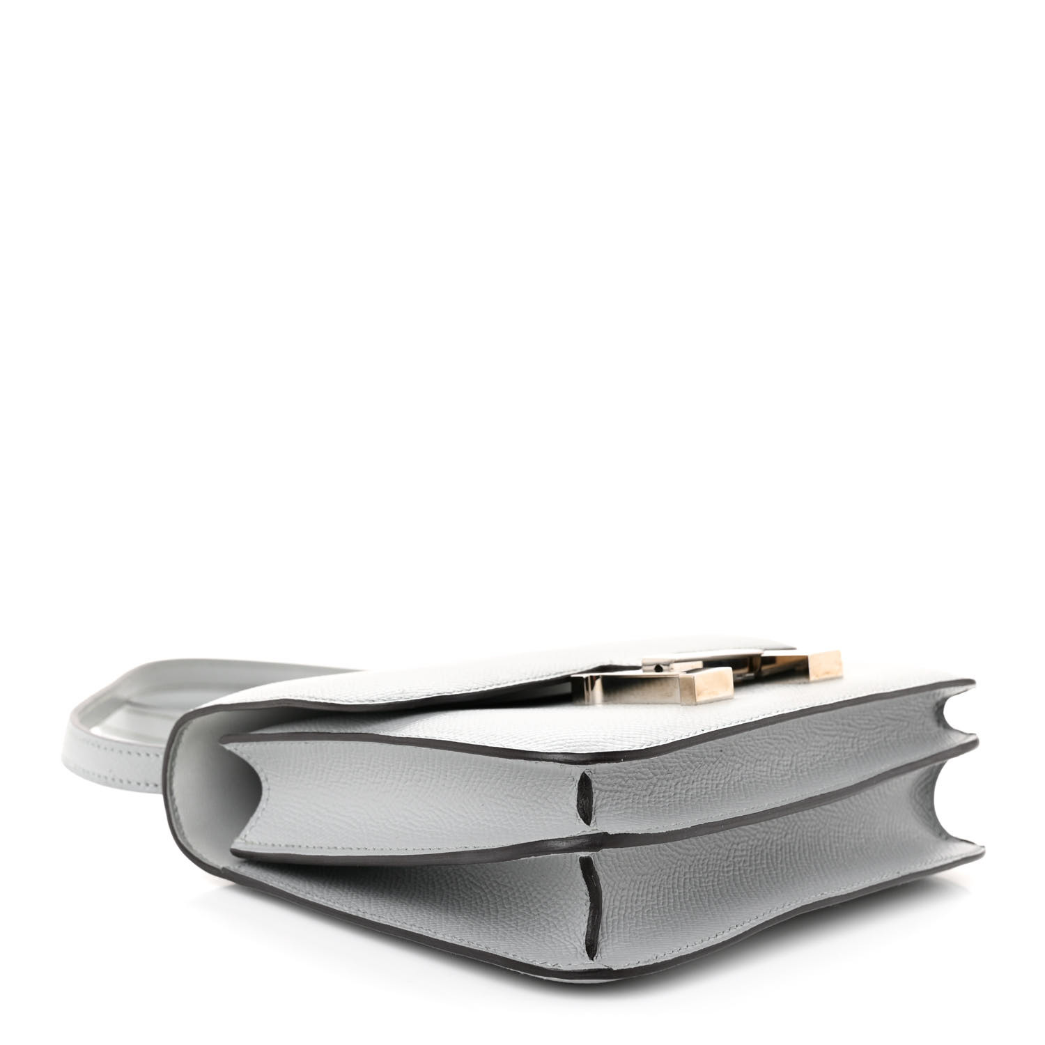 Best Replica Hermes  Epsom Constance 18 Bleu Glacier - Colareps