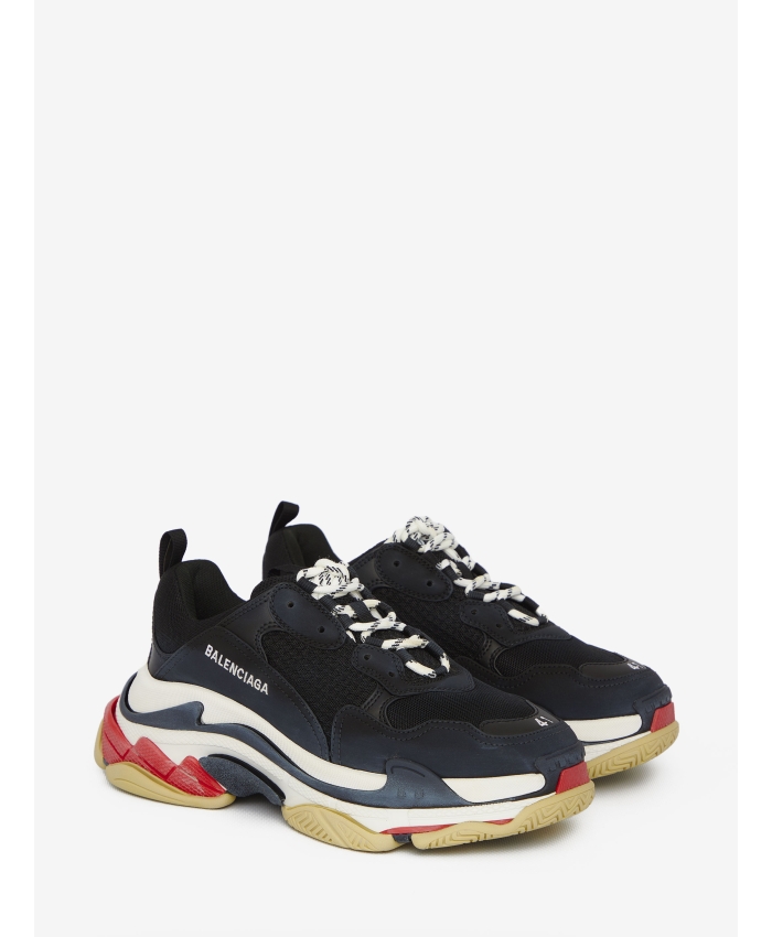 Best Replica Balenciaga Triple S Black White Red - Colareps