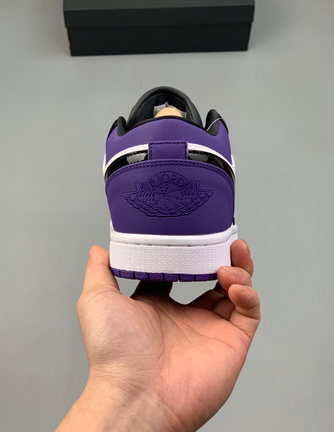 Best Replica Air Jordan 1 Low GS “Court Purple” - Colareps