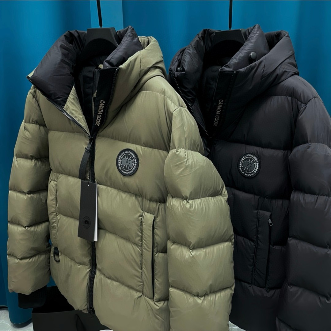 Best Replica Canada🦢Canada Goose hooded reflective stripe down jacket - Colareps