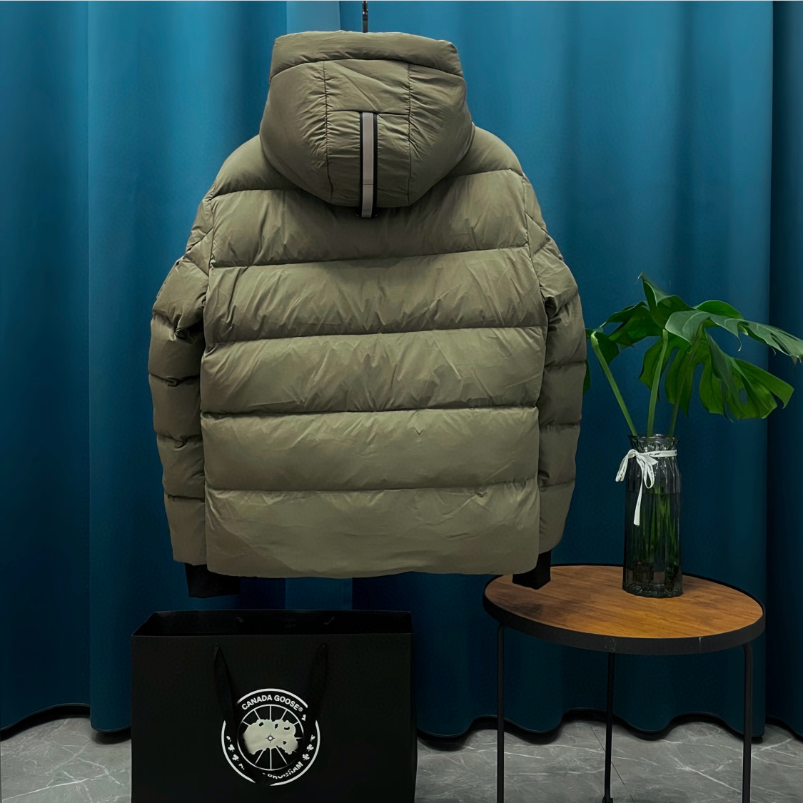 Best Replica Canada🦢Canada Goose hooded reflective stripe down jacket - Colareps