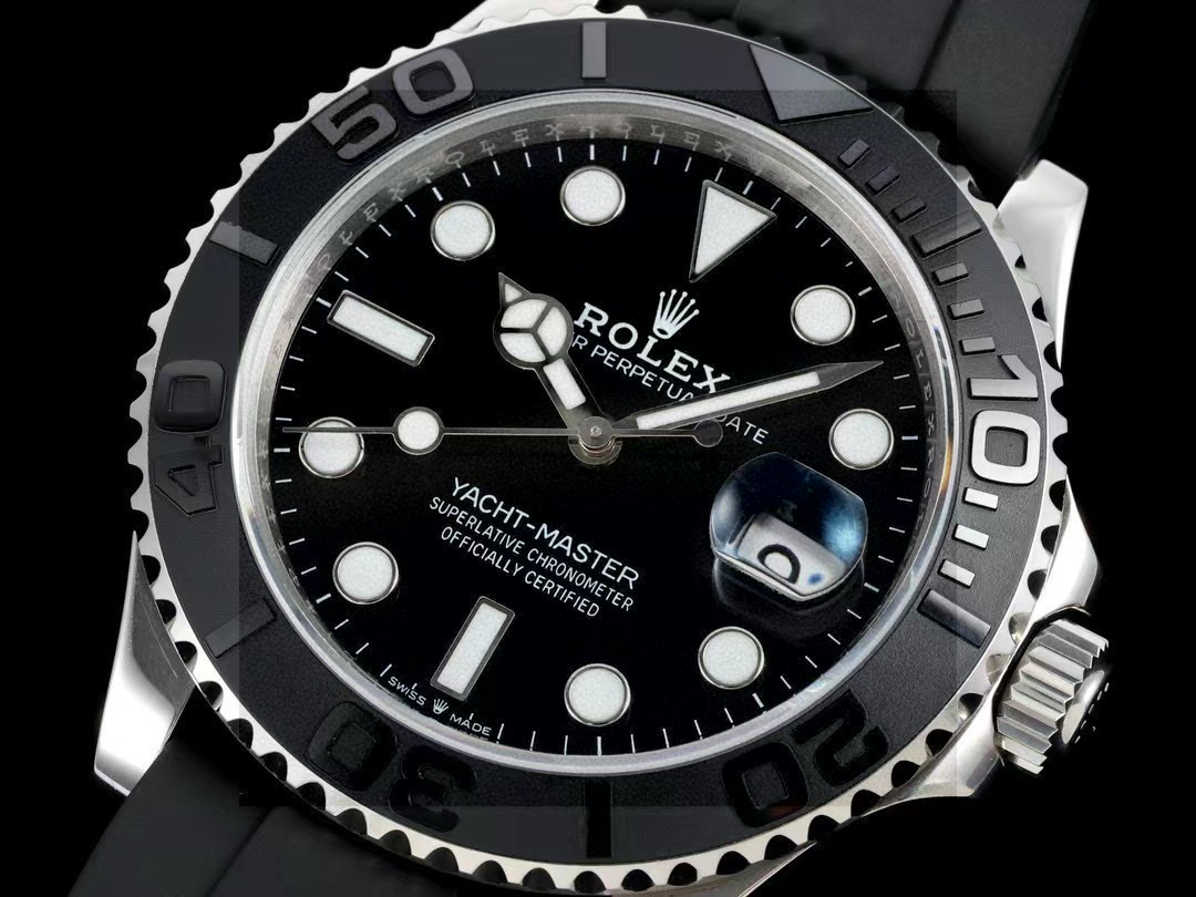 Best Replica VS factory replica Rolex Yacht-Master M226659-0002 1:1 best replica black dial Swiss ETA3235 - Colareps