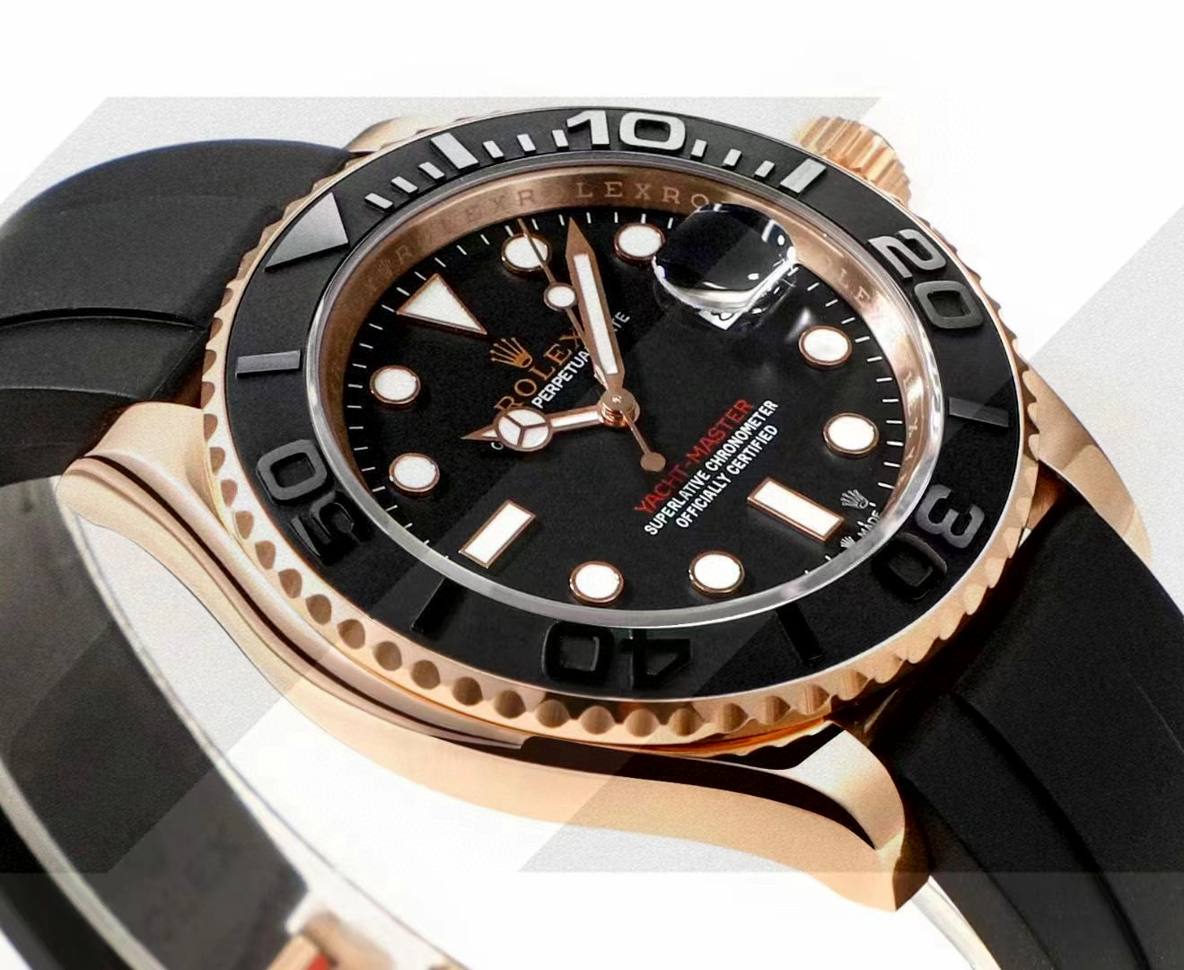 Best Replica VS factory replica Rolex Yacht-Master M226659-0002 1:1 best replica black dial Swiss ETA3235 - Colareps