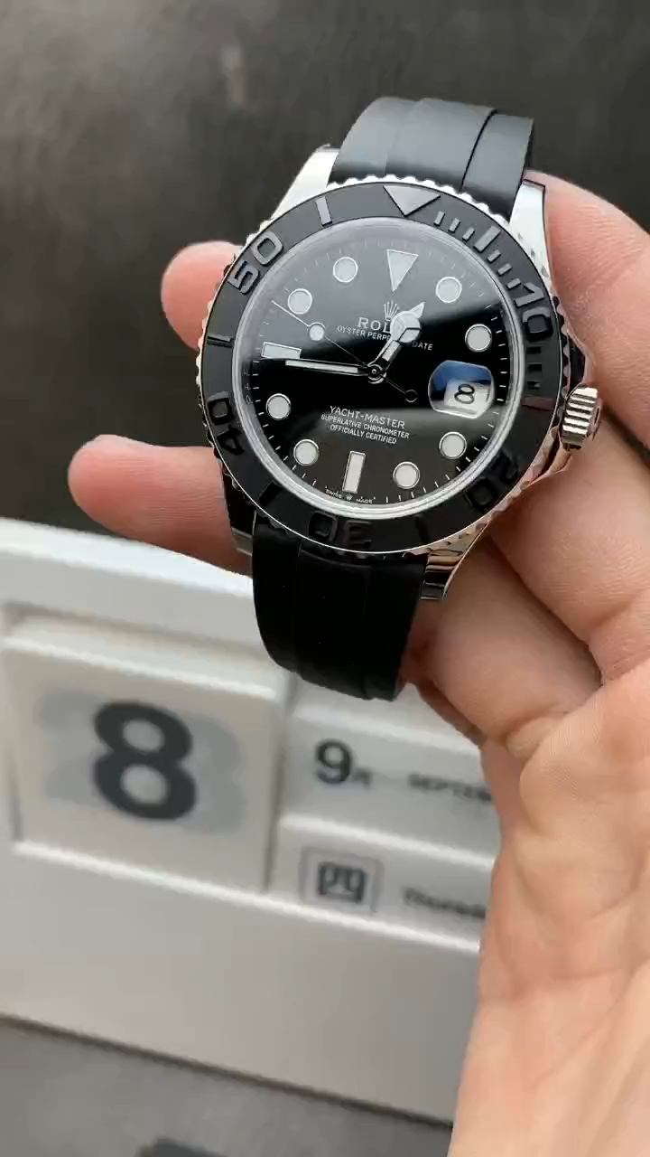 Best Replica VS factory replica Rolex Yacht-Master M226659-0002 1:1 best replica black dial Swiss ETA3235 - Colareps