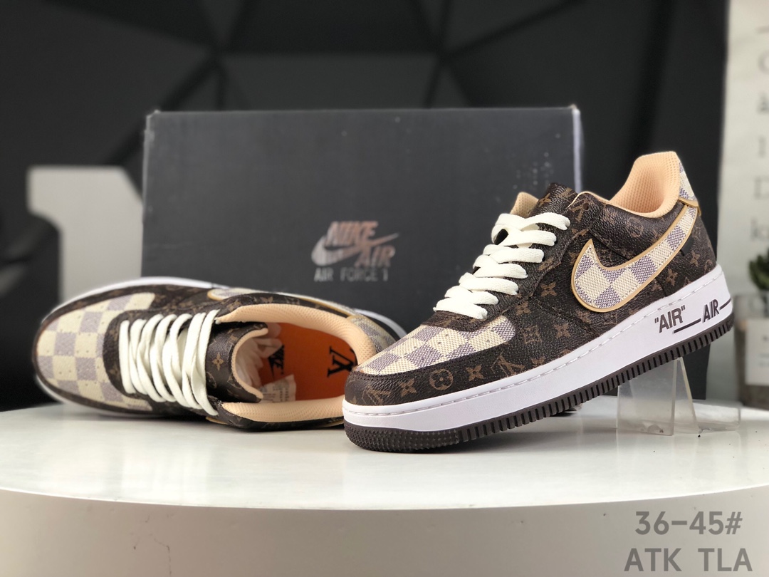 Best Replica Nike Air Force 1 Low Louis Vuitton sports and casual sneakers replica - Colareps