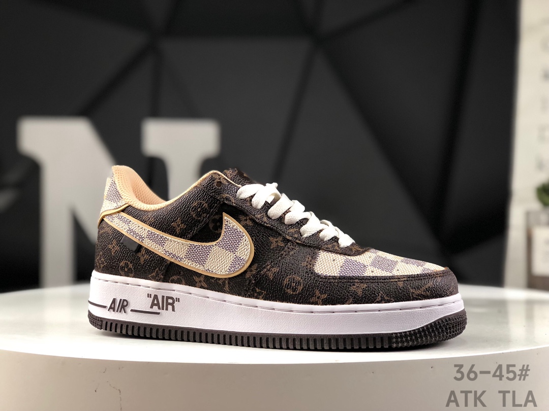 Best Replica Nike Air Force 1 Low Louis Vuitton sports and casual sneakers replica - Colareps