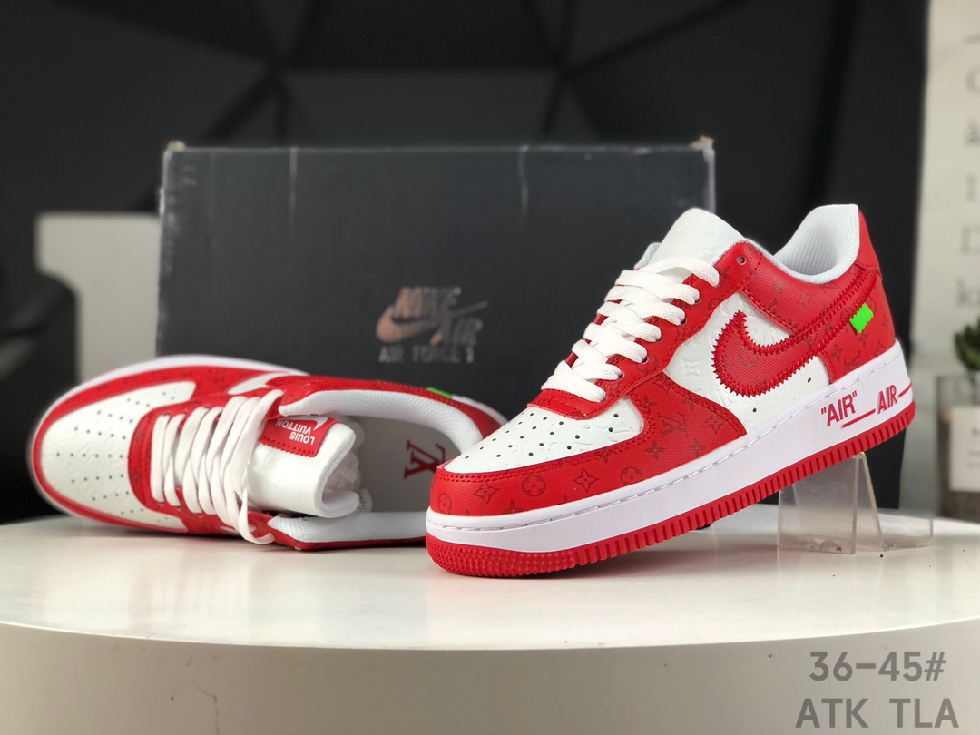 Best Replica Nike Air Force 1 Low Louis Vuitton low-top sports and casual sneakers replica - Colareps