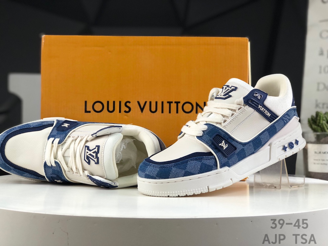 Best Replica New Louis Vuitton Trainer Sneaker Low Code number: 39-45 AJP TSA - Colareps