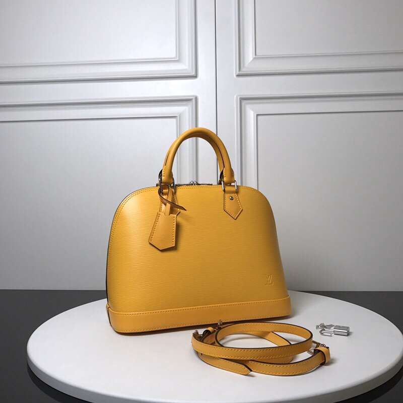 Best Replica ALMA handbag yellow top original order - Colareps