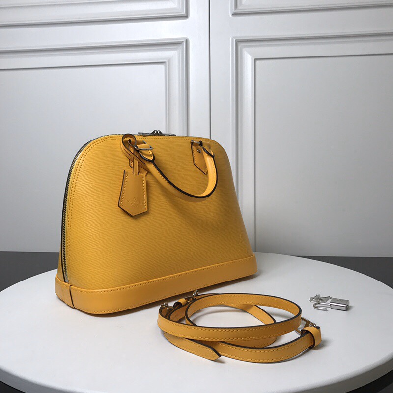Best Replica ALMA handbag yellow top original order - Colareps