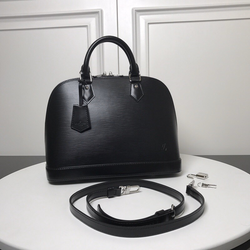 Best Replica ALMA handbag Black top original order - Colareps