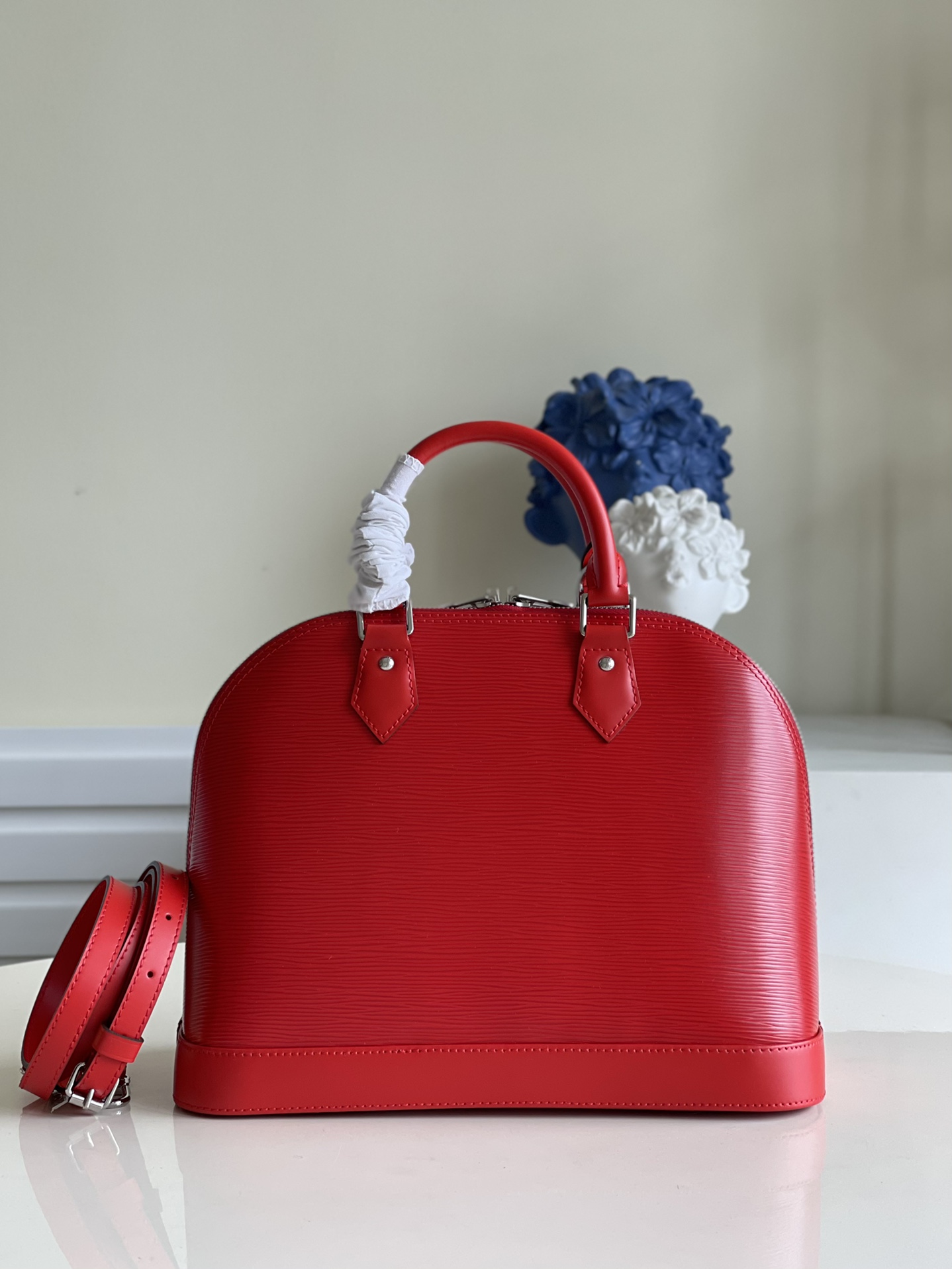 Best Replica Top original red ALMA small handbag rep - Colareps