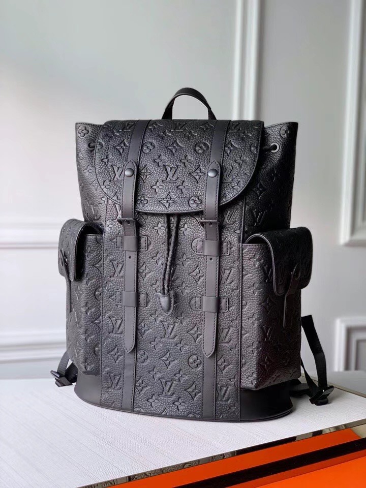 Best Replica Top quality original single embossed pebbled CHRISTOPHER small backpack - Colareps