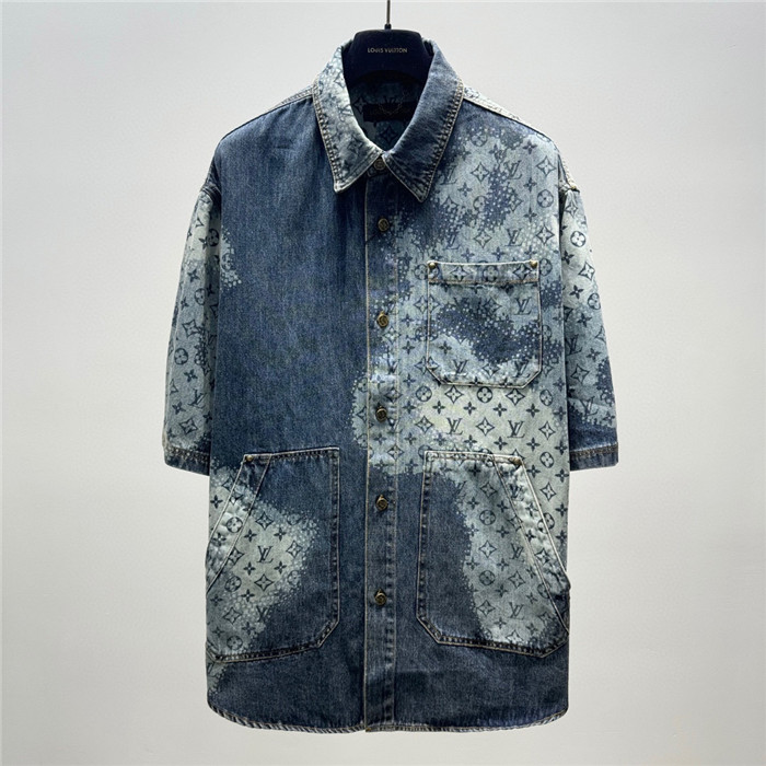 Best Replica 2024SS LV shirt Top Version - Colareps